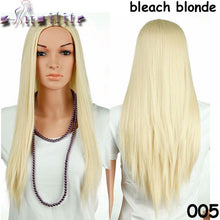 Load image into Gallery viewer, S-noilite 63.5cm Long Curly Women Half Wig Synthetic Hair Vogue Ladies 3/4 Full Wigs Soft for human - X-scape Store