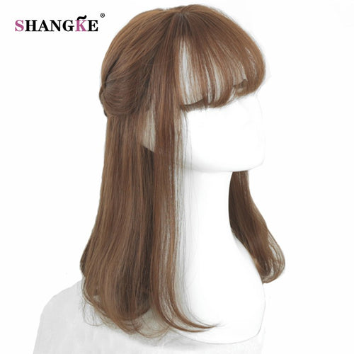 SHANGKE Long Bob Female Wig Women Heat Resistant Synthetic Hair Wigs For Black White Women Fake Hair Pieces 6 Colors Available - X-scape Store