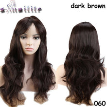 Load image into Gallery viewer, S-noilite 56CM Loose Wave Synthetic Wigs for black women Cosplay wig Blonde Blue Red Pink Grey Purple Hair for human party - X-scape Store