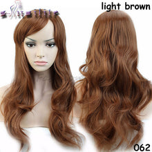 Load image into Gallery viewer, S-noilite 56CM Loose Wave Synthetic Wigs for black women Cosplay wig Blonde Blue Red Pink Grey Purple Hair for human party - X-scape Store