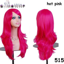 Load image into Gallery viewer, S-noilite 56CM Loose Wave Synthetic Wigs for black women Cosplay wig Blonde Blue Red Pink Grey Purple Hair for human party - X-scape Store