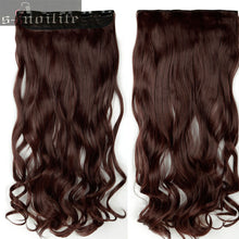 Load image into Gallery viewer, S-noilite 18-28&quot; Curly 3/4 Full Head Clip in Hair Extensions Black Brown Blonde Real Natural Synthetic One Piece for human - X-scape Store