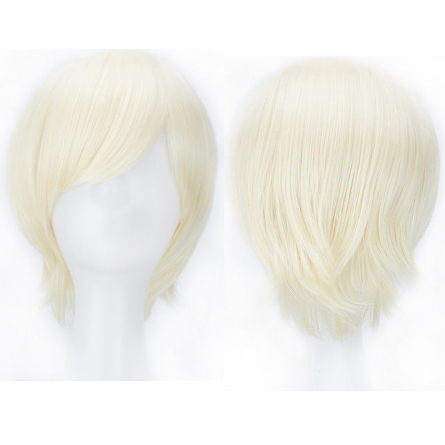 SHANGKE Synthetic Wigs Short Straight Hair Wig - X-scape Store