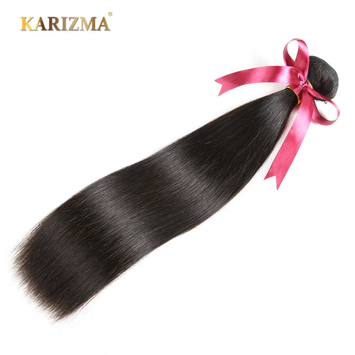Karizma Indian Straight Hair Bundles 100% Human Hair Weave Non Remy Hair Extensions - X-scape Store