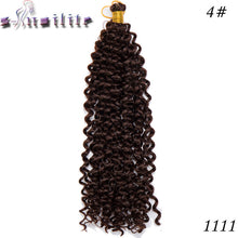 Load image into Gallery viewer, s-noilite 14 Inches100% Real Natural Water Wave Synthetic Hair Extensions For Braid Full Head Afro Braiding for human - X-scape Store