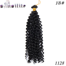 Load image into Gallery viewer, s-noilite 14 Inches100% Real Natural Water Wave Synthetic Hair Extensions For Braid Full Head Afro Braiding for human - X-scape Store