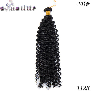 s-noilite 14 Inches100% Real Natural Water Wave Synthetic Hair Extensions For Braid Full Head Afro Braiding for human - X-scape Store