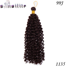 Load image into Gallery viewer, s-noilite 14 Inches100% Real Natural Water Wave Synthetic Hair Extensions For Braid Full Head Afro Braiding for human - X-scape Store