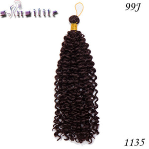 s-noilite 14 Inches100% Real Natural Water Wave Synthetic Hair Extensions For Braid Full Head Afro Braiding for human - X-scape Store