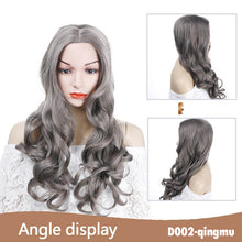 Load image into Gallery viewer, SHANGKE Golden Blonde Long Curly Wig Synthetic Cosplay Wig With Big Swap Bangs Drag Queen For Halloween Daily Use - X-scape Store