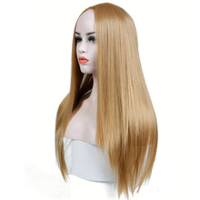 Load image into Gallery viewer, SHANGKE 22&#39;&#39; Long Straight  Wig Women Hairstyles Heat Resistant Synthetic Wigs For  Women African American Hairpieces - X-scape Store