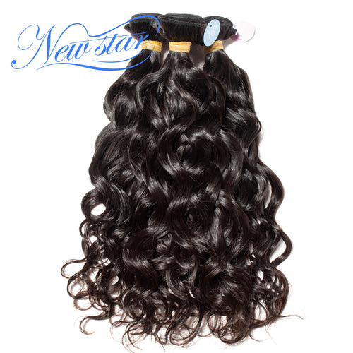 Hair Natural Wave 3 Bundles Peruvian Virgin Hair Weave Extensions10'-34' Long Inch 100% Unprocessed Human Hair Weaving