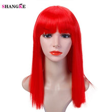 Load image into Gallery viewer, 40CM Hair Long Straight  Wig Heat Resistant Synthetic Cosplay Wigs - X-scape Store