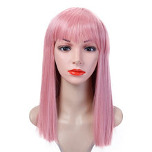Load image into Gallery viewer, 40CM Hair Long Straight  Wig Heat Resistant Synthetic Cosplay Wigs - X-scape Store