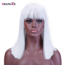 Load image into Gallery viewer, 40CM Hair Long Straight  Wig Heat Resistant Synthetic Cosplay Wigs - X-scape Store