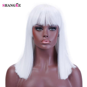 40CM Hair Long Straight  Wig Heat Resistant Synthetic Cosplay Wigs - X-scape Store