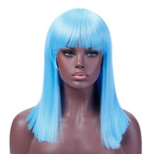 Load image into Gallery viewer, 40CM Hair Long Straight  Wig Heat Resistant Synthetic Cosplay Wigs - X-scape Store