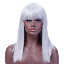Load image into Gallery viewer, 40CM Hair Long Straight  Wig Heat Resistant Synthetic Cosplay Wigs - X-scape Store