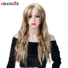 Load image into Gallery viewer, 26&quot; Long Kinky Curly Wigs Cosplay Wigs Heat Resistant Synthetic Costumes Wig Blue SHANGKE - X-scape Store