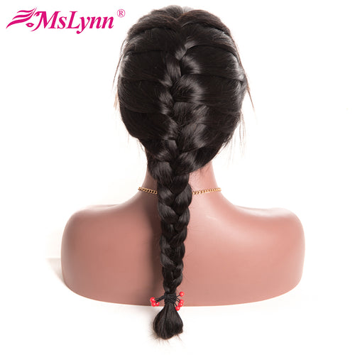 Pre-Plucked Body Wave Wig Indian Hair Lace Front Human Hair Wigs With Baby Hair - X-scape Store