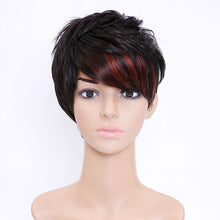 Load image into Gallery viewer, SHANGKE Hair Short Heat Resistant Synthetic Wig - X-scape Store