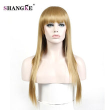 Load image into Gallery viewer, SHANGKE 22&#39;&#39; Long  Hair Wigs For Women Synthetic Wigs For  Women Heat Resistant False Hair Pieces Women Hairstyles - X-scape Store
