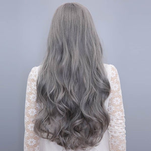 SHANGKE 26'' Long Wavy Blonde Wigs Blonde Heat Resistant Synthetic Female Wigs For  White Women Fake Hair Pieces - X-scape Store