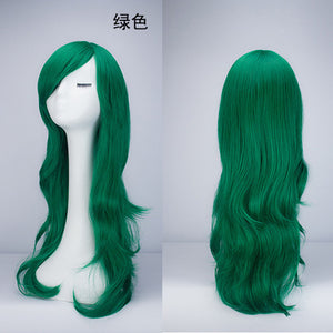 SHANGKE Hair Long Wavy Red Wig Womans Heat Resistant Synthetic Female Cosplay Wigs For  White Women Fake Hair Pieces - X-scape Store