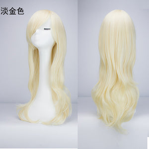 SHANGKE Hair Long Wavy Red Wig Womans Heat Resistant Synthetic Female Cosplay Wigs For  White Women Fake Hair Pieces - X-scape Store