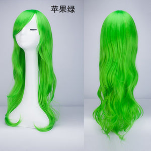 SHANGKE Hair Long Wavy Red Wig Womans Heat Resistant Synthetic Female Cosplay Wigs For  White Women Fake Hair Pieces - X-scape Store