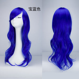 SHANGKE Hair Long Wavy Red Wig Womans Heat Resistant Synthetic Female Cosplay Wigs For  White Women Fake Hair Pieces - X-scape Store