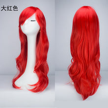 Load image into Gallery viewer, SHANGKE Hair Long Wavy Red Wig Womans Heat Resistant Synthetic Female Cosplay Wigs For  White Women Fake Hair Pieces - X-scape Store