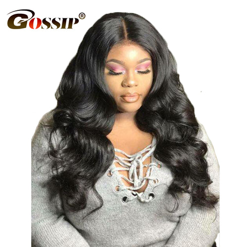 Lace Frontal Hair Glueless Wigs Pre Plucked with Baby Hair Indian Remy Hair - X-scape Store