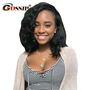 Bob Wig Lace Front Human Hair Wigs Indian Curly Wig Remy - X-scape Store