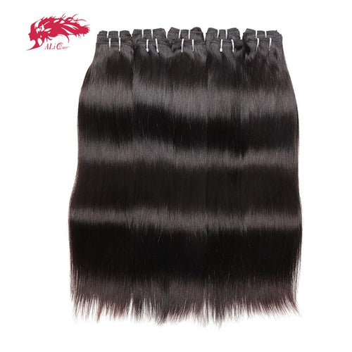 Young Straight Virgin Brazilian Hair Bundles  100% Human Hair Weave - X-scape Store