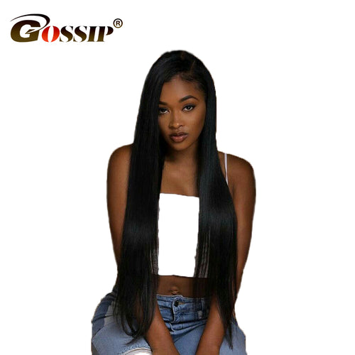 Indian Straight Human Hair Wig With Baby Hair - X-scape Store