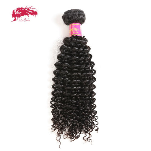 Mongolian Afro Kinky Curly Virgin Hair Natural Color 100% Human Hair - X-scape Store